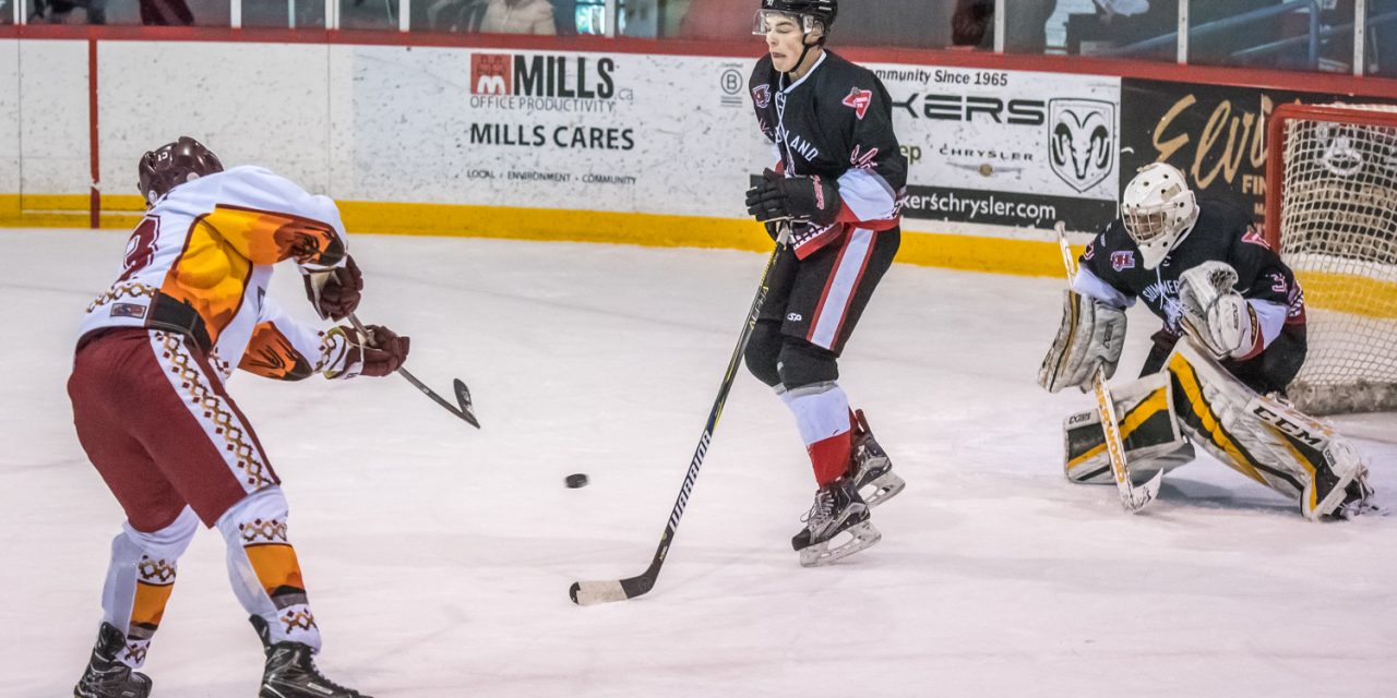 Coyotes win both weekend games to take three-point lead in Okanagan Division