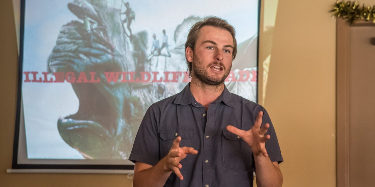 Rotary donation of backpacks will help in effort to combat South Africa’s illegal wildlife trade