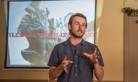 Rotary donation of backpacks will help in effort to combat South Africa’s illegal wildlife trade