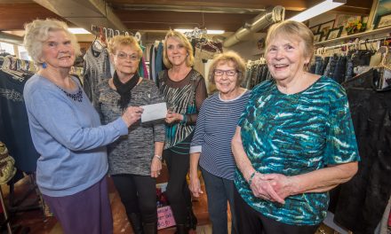 Dorcas ladies  donate to OLWQS
