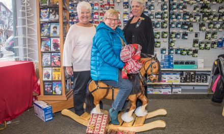 Soroptimist rocking horse raffle winner