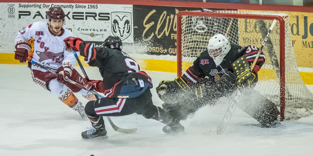 Coyotes’ 6-3 win over Kelowna Saturday makes first-place season finish all but certain