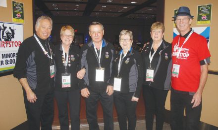 Group of Osoyoos volunteers at Scotties Tournament of Hearts had wonderful time