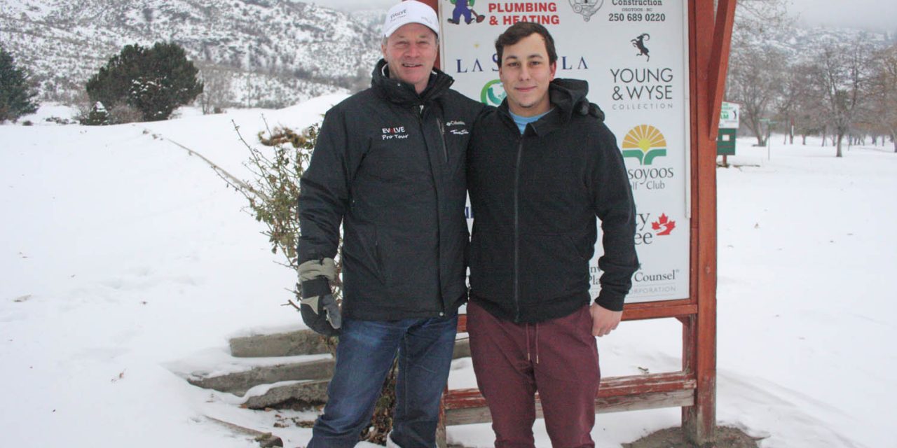 Son of long drive champion latest young Osoyoos golfer chosen to travel to Spain