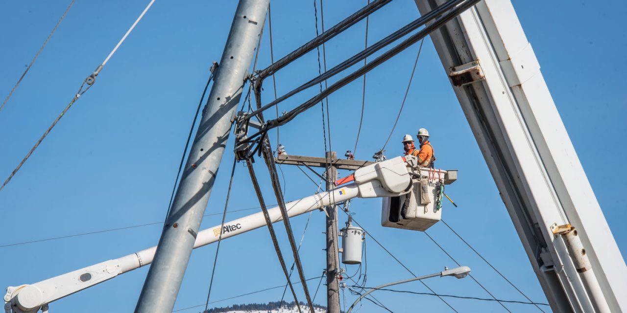 Severely impaired Osoyoos man strikes power pole causing brief outage