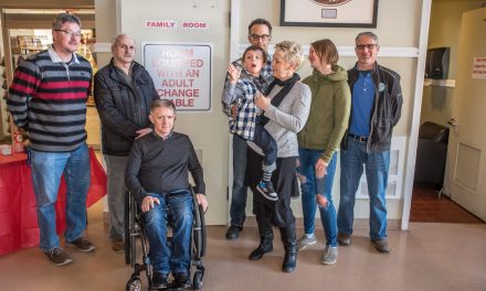 Unfortunate incident leads to new family accessible washroom and change room at the Sonora Centre