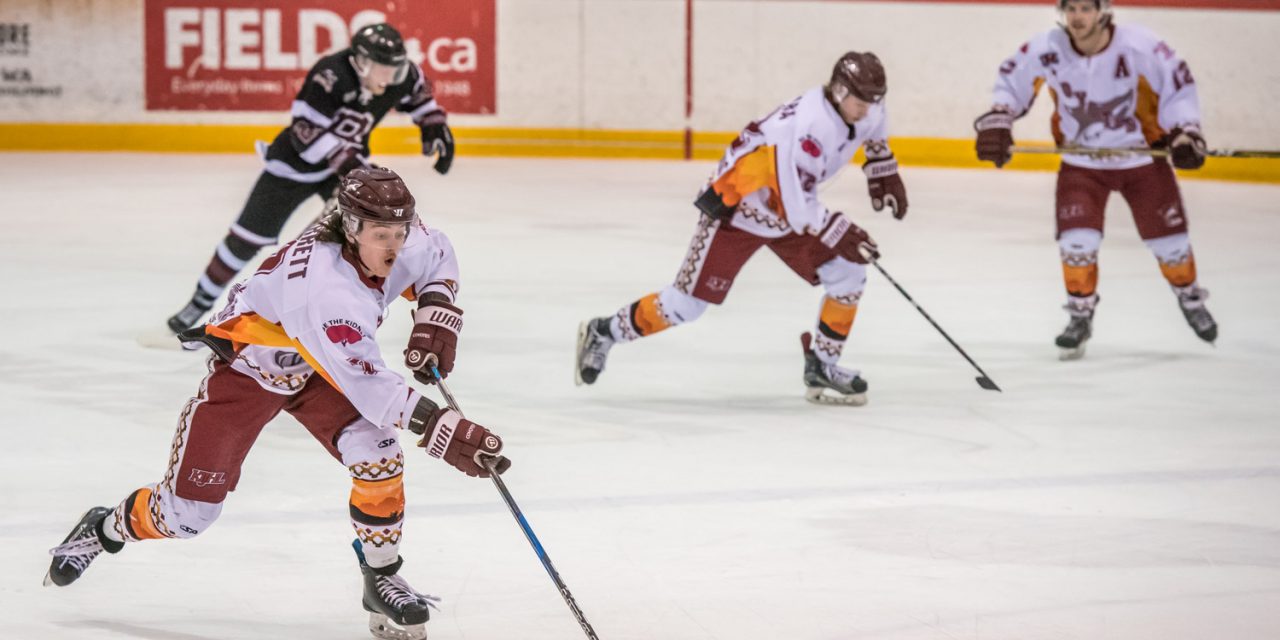 Coyotes shut out Grizzlies 2-0 in Revelstoke Friday, putting series win within grasp Saturday night in Osoyoos