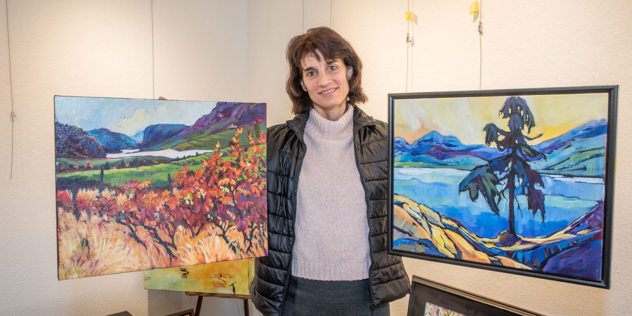 Metal sculpture and abstract painting show opens at rebranded Osoyoos gallery