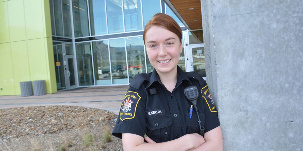 Corrections work is challenging but rewarding for young officer at OCC