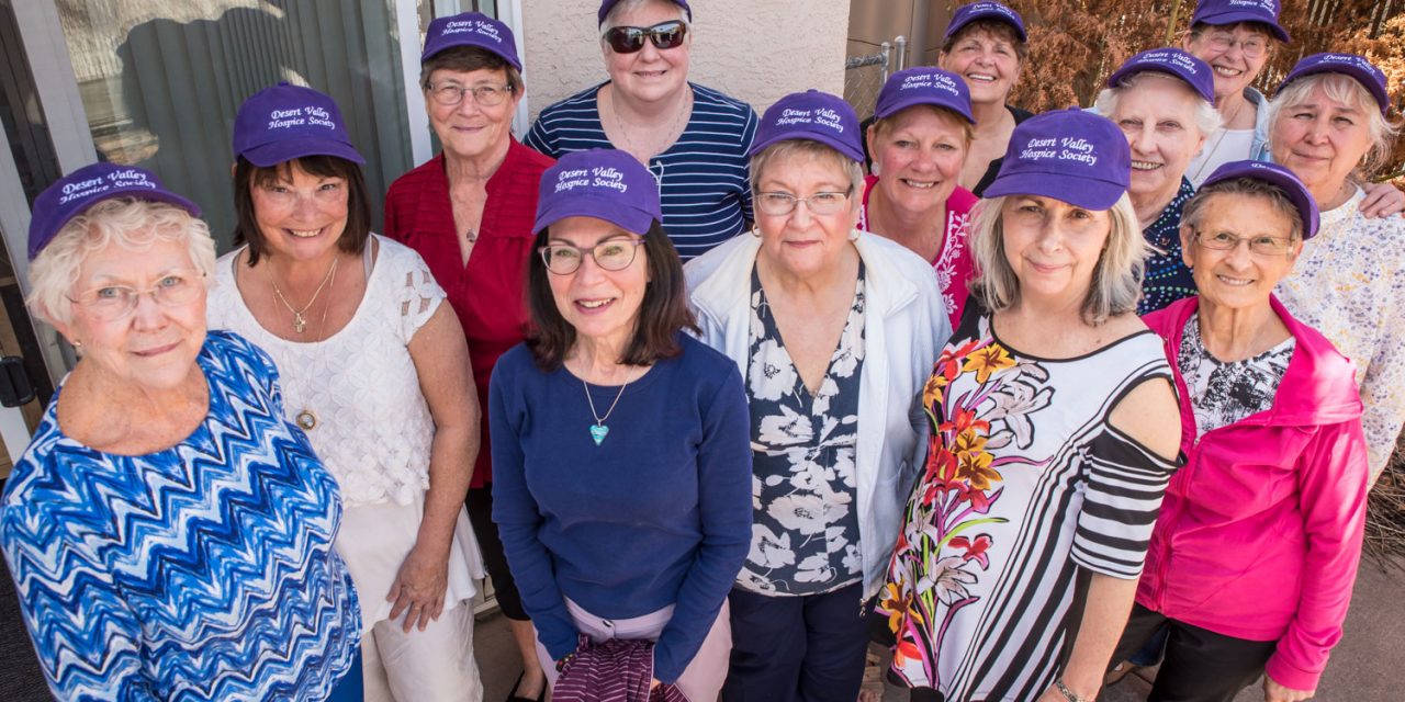 Desert Valley Hospice volunteers get hats ahead of upcoming Hike for Hospice
