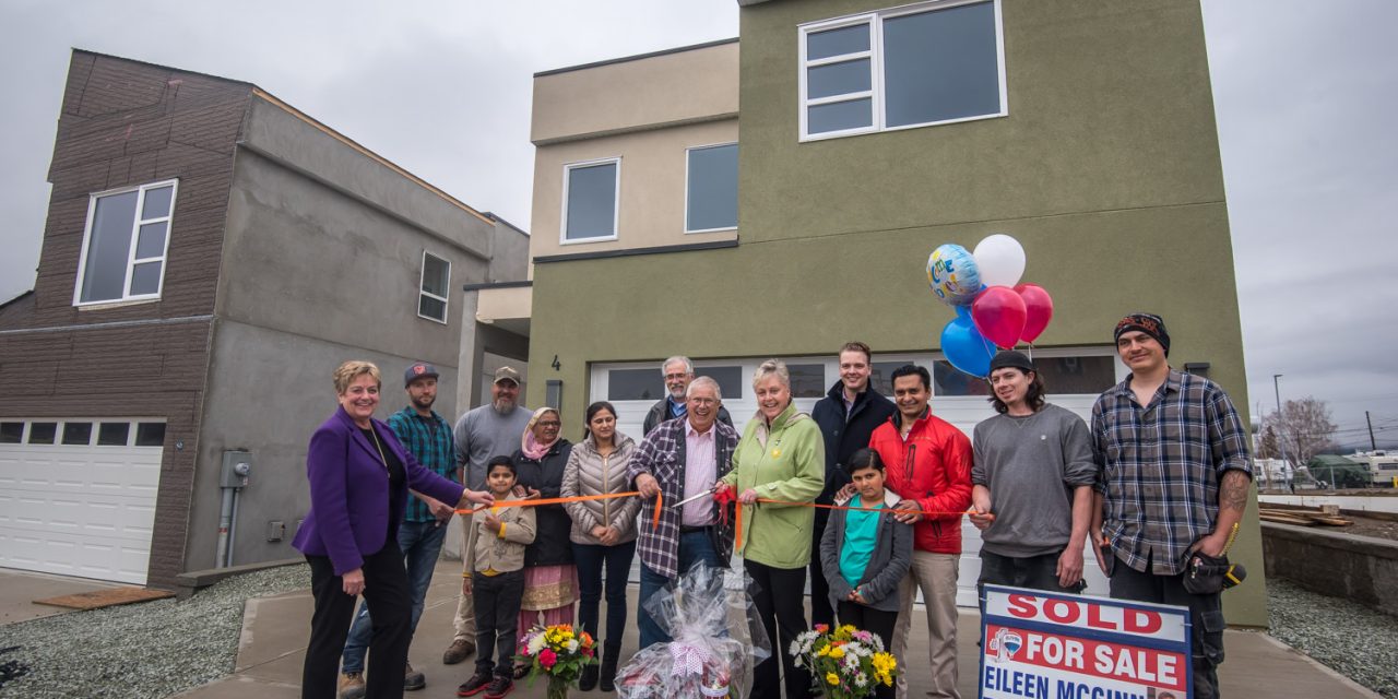 First family moves into home in subdivision, but near-market program shows problems