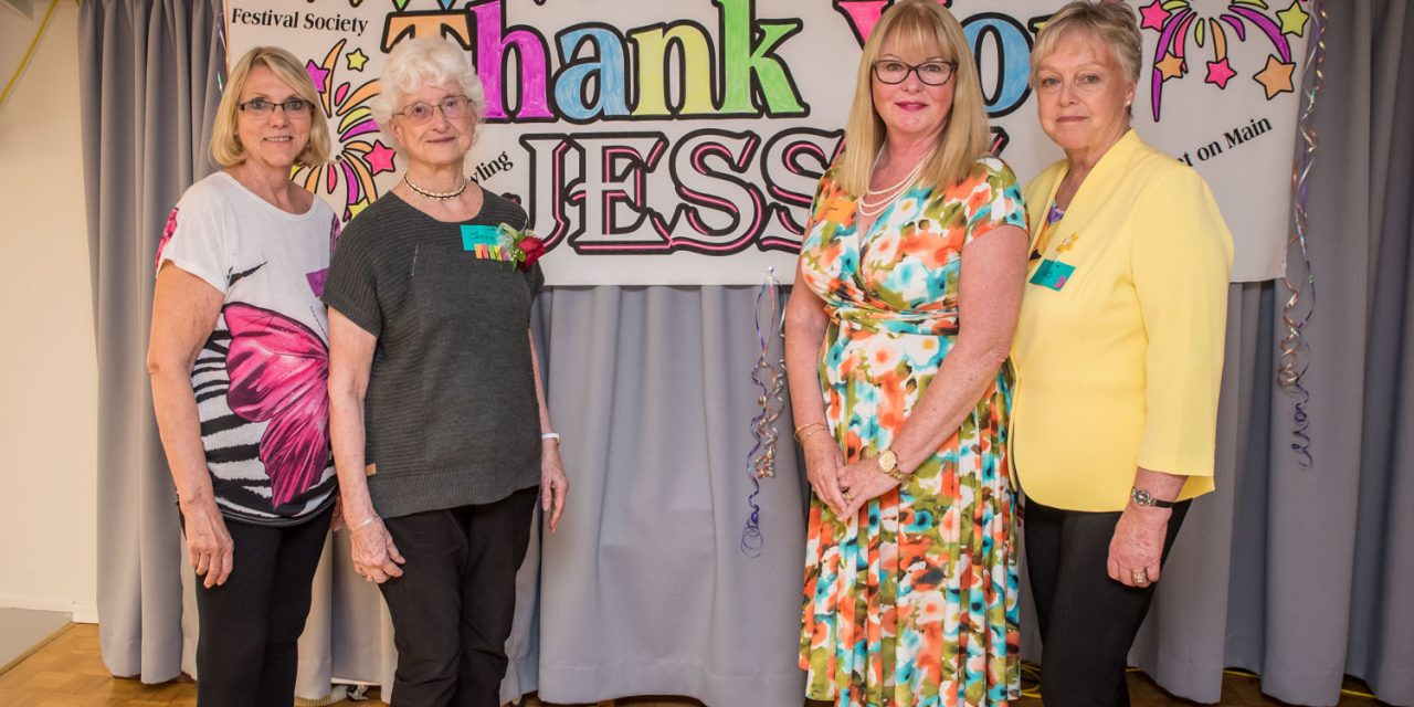 Super volunteer Jessie Smythe honoured at surprise tea event for years of giving her time