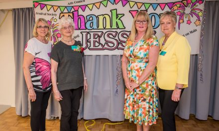 Super volunteer Jessie Smythe honoured at surprise tea event for years of giving her time