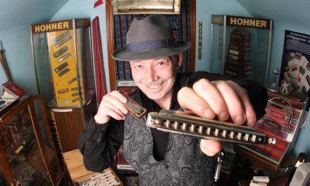 Harmonica blues player Sherman ‘Tank’ Doucette brings lively concert to Elks Hall next Wednesday