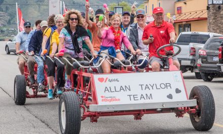 Osoyoos raises $23,000 for Heart and Stroke while having tons of fun riding the Big Bike