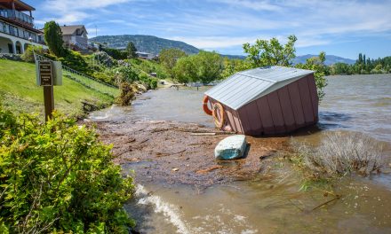 PHOTOS: Lake reaches peak of 916.45 feet Saturday, but levels plateaued over weekend