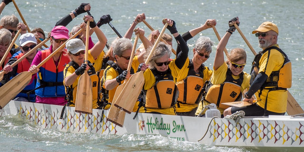 Osoyoos Dragon Boat Club draws newbies to open house