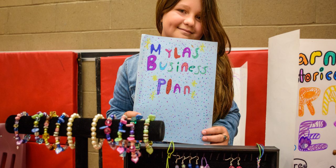 Young entrepreneurs at Osoyoos Elementary embrace business goals