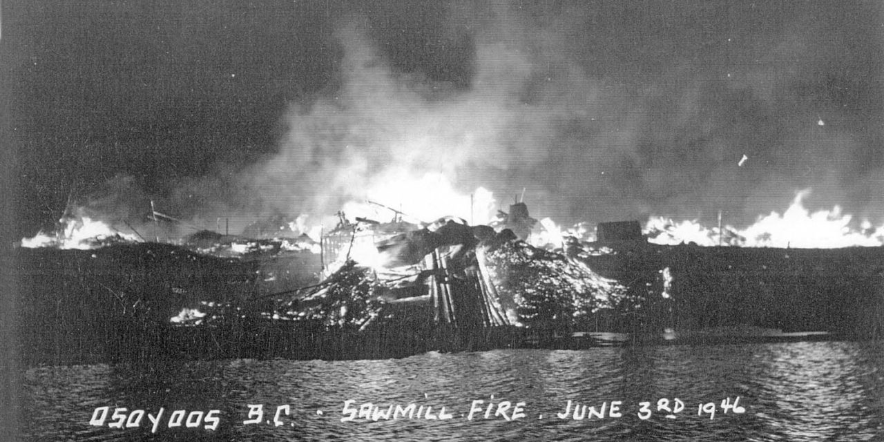 The Way We Were: Sawmill on Peanut Lake destroyed in June 1946 fire