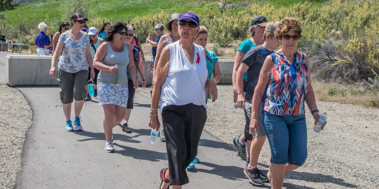 Hike for Hospice draws Osoyoos participants