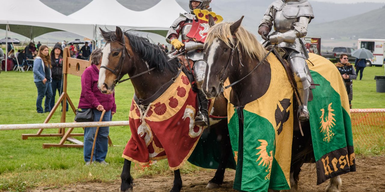 VIDEO: A guided barn tour of medieval jousting with Radar Goddard of STALC
