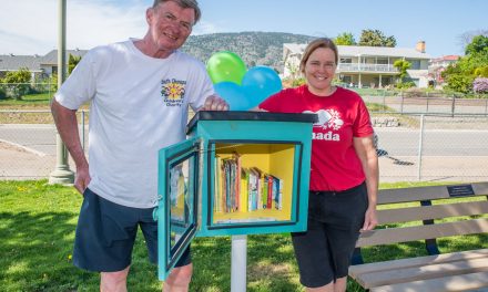 VIDEO: Two Little Libraries open in Osoyoos
