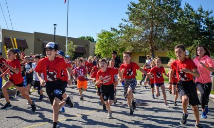 Born to Run — Osoyoos Elementary students take part in Nighthawks 1/5/10K Fun Run