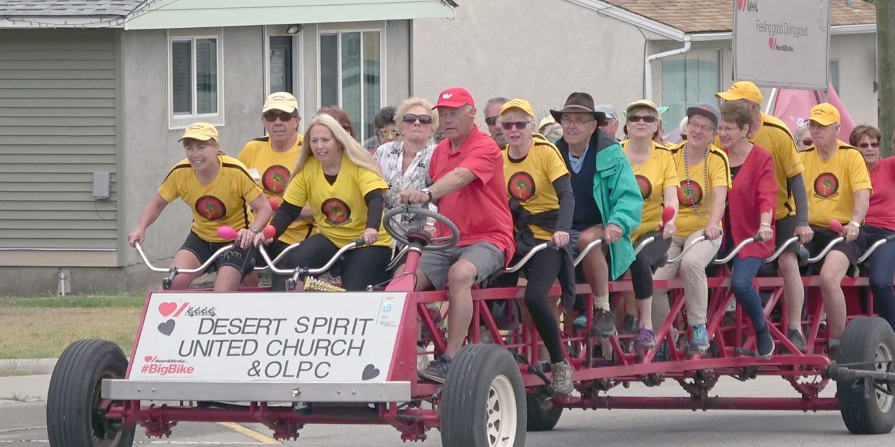 VIDEO: Heart and Stroke Foundation’s Big Bike Ride comes to Osoyoos