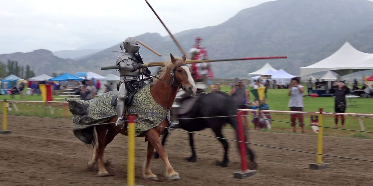 VIDEO: STALC brings jousting on horseback to Osoyoos Medieval Faire