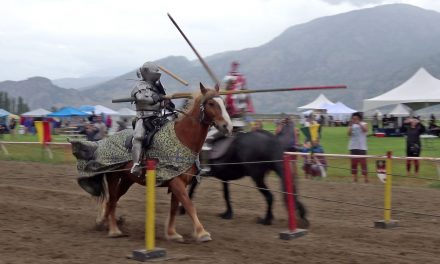 VIDEO: STALC brings jousting on horseback to Osoyoos Medieval Faire