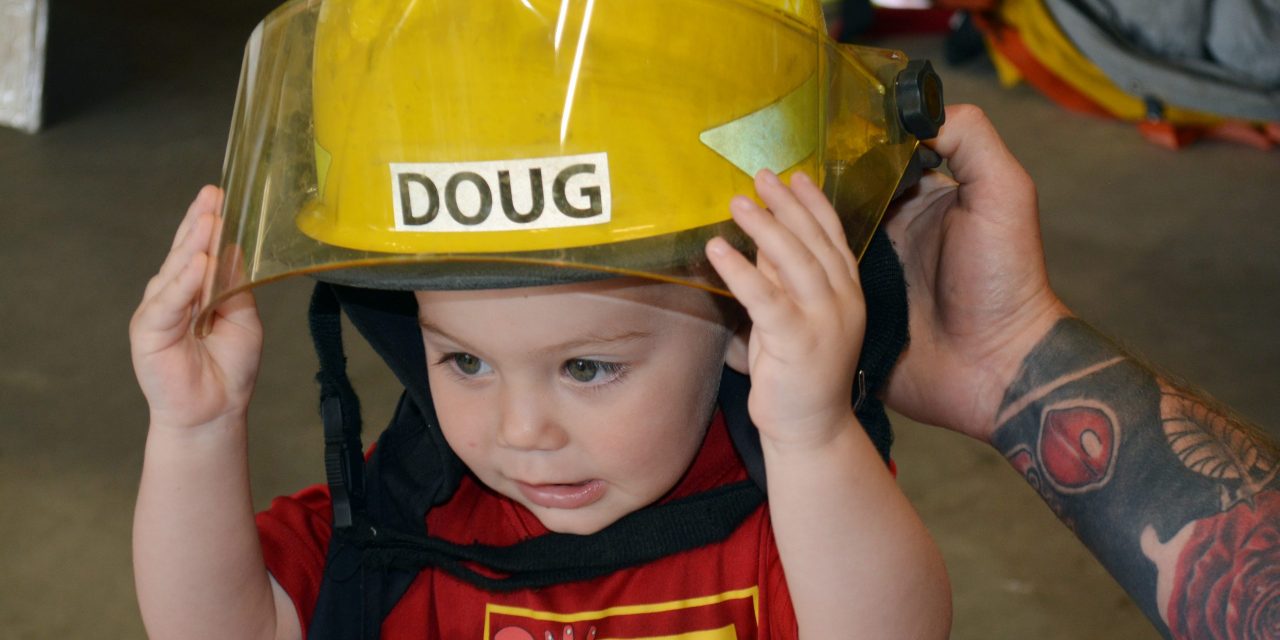 Little firefighter