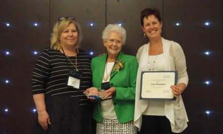 Hospice Society president recognized