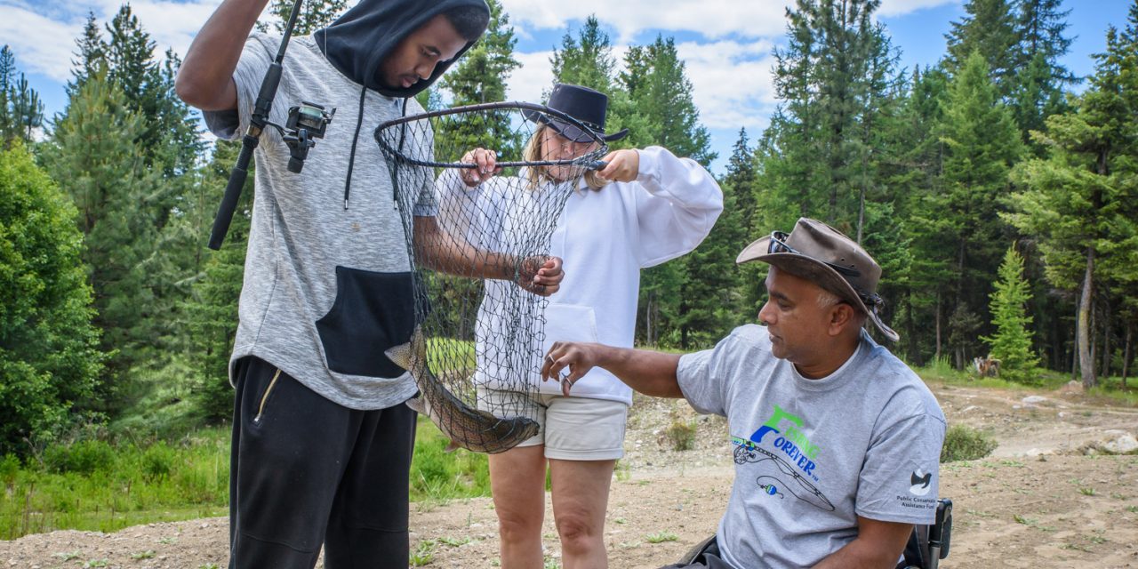 At local Fishing Forever event, fishing is accessible to people with