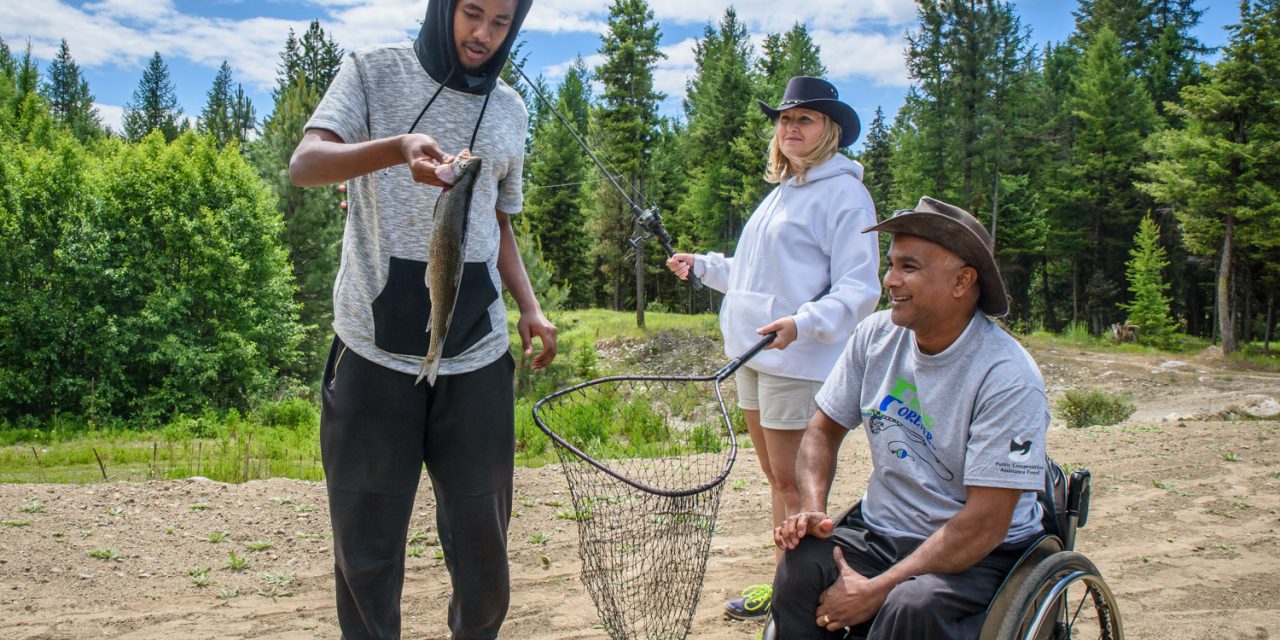 Fishing Forever draws attention to need for accessible fishing spots