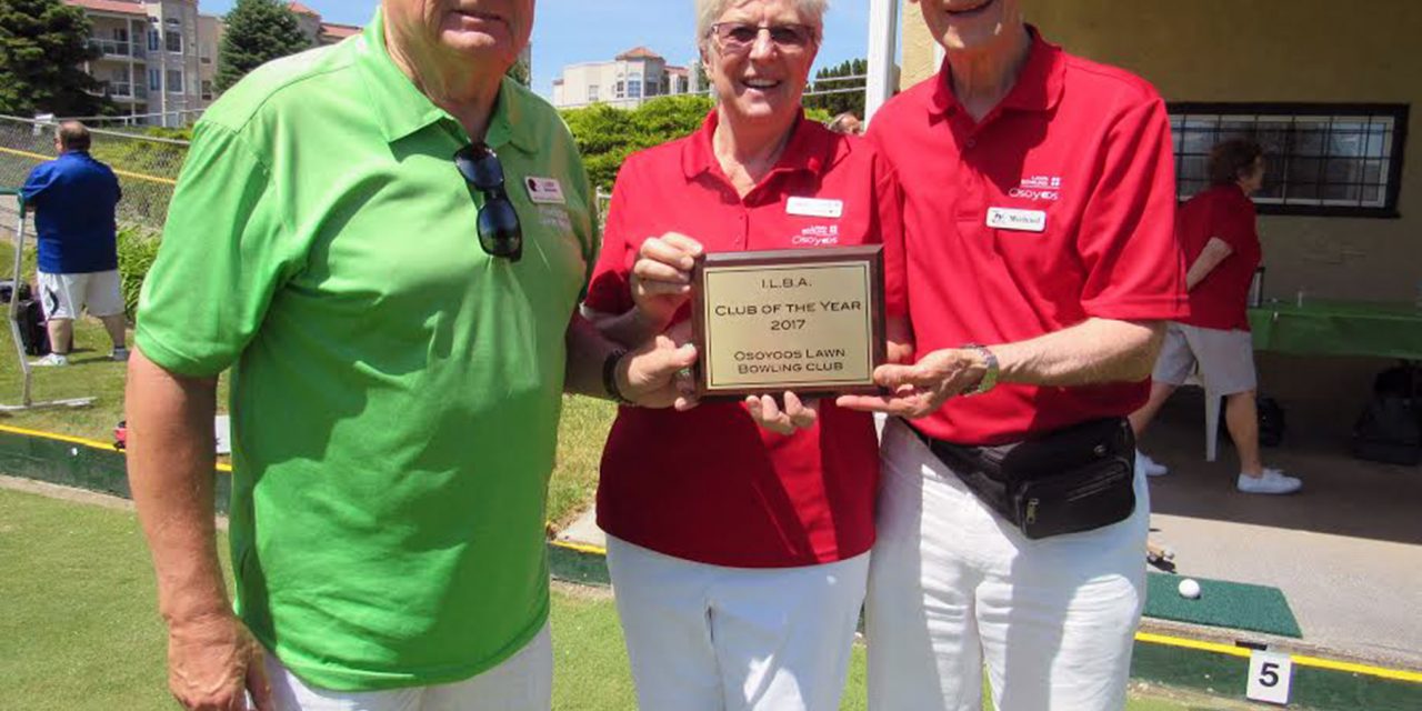 Osoyoos Lawn Bowling Club named ‘Club of the Year’