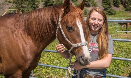 Local high school barrel racer Nevada Dynneson off to Wyoming again in July after winning B.C. championship