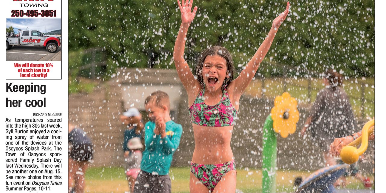 AUDIO: Osoyoos Times top stories for July 25 – CIRO Radio 106.5 FM