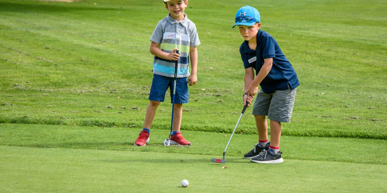 Junior golf program gives youngsters a chance to learn some skills over the summer