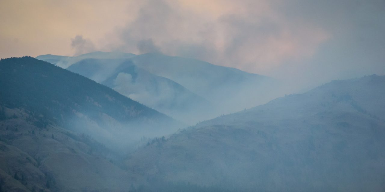 Caution issued over wildfire smoke 