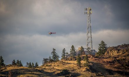 Wildfire sparks on Oliver Mountain