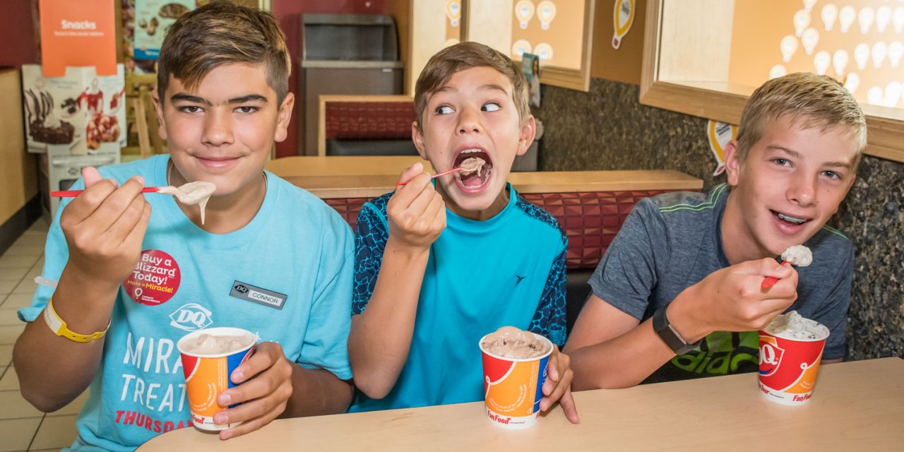Five years later, brothers, cousin again enjoy DQ Miracle Treat Day