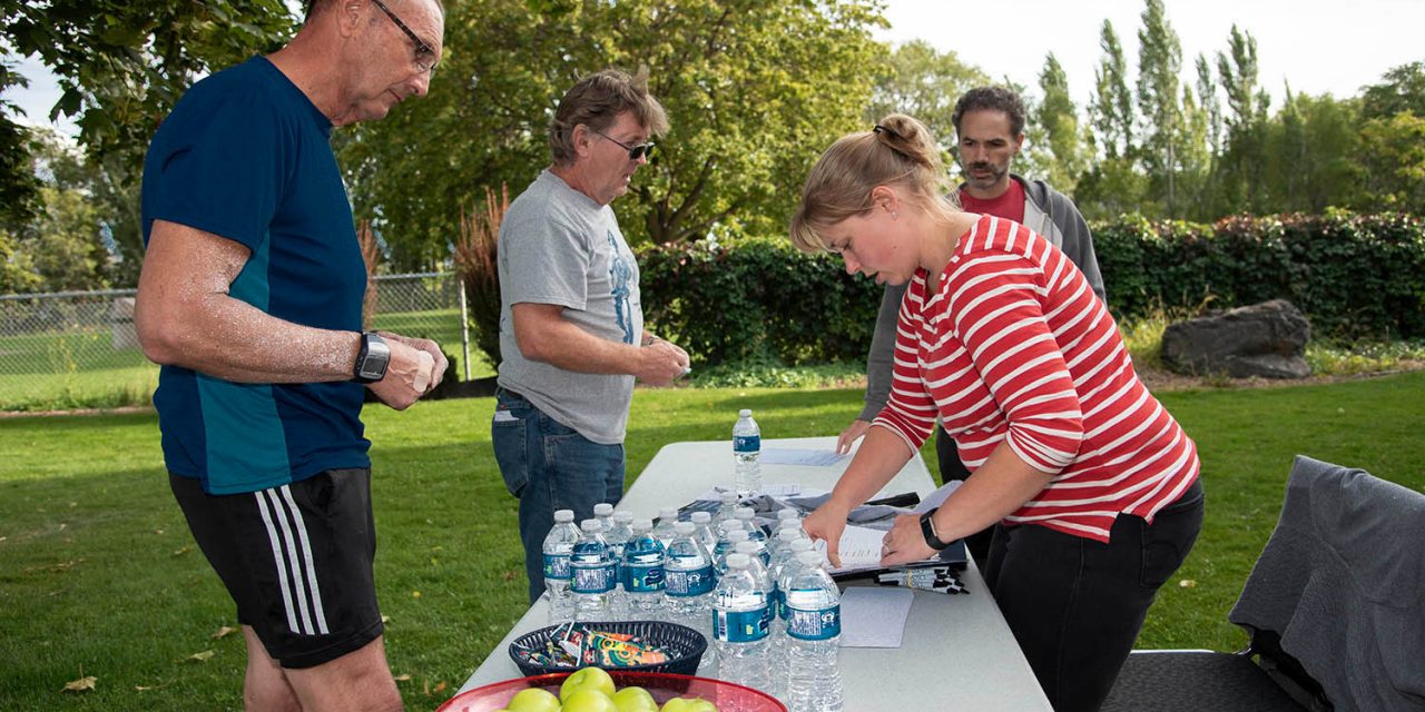 Terry Fox Run draws a few committed participants