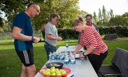 Terry Fox Run draws a few committed participants