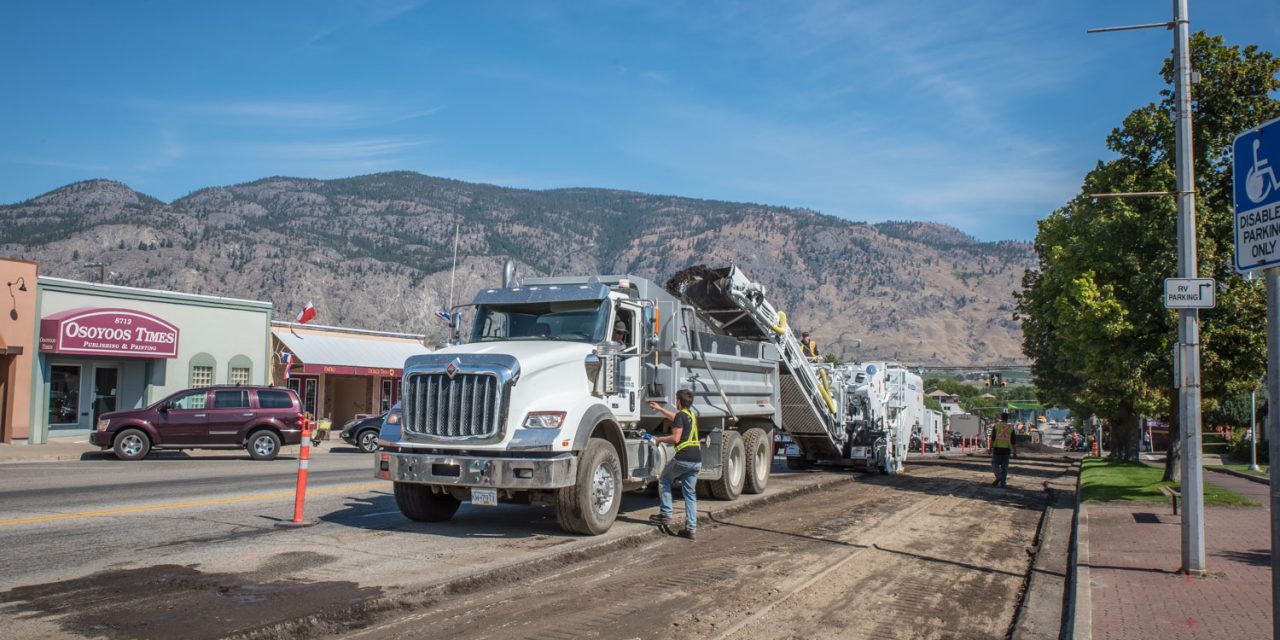 Construction work begins on Main Street