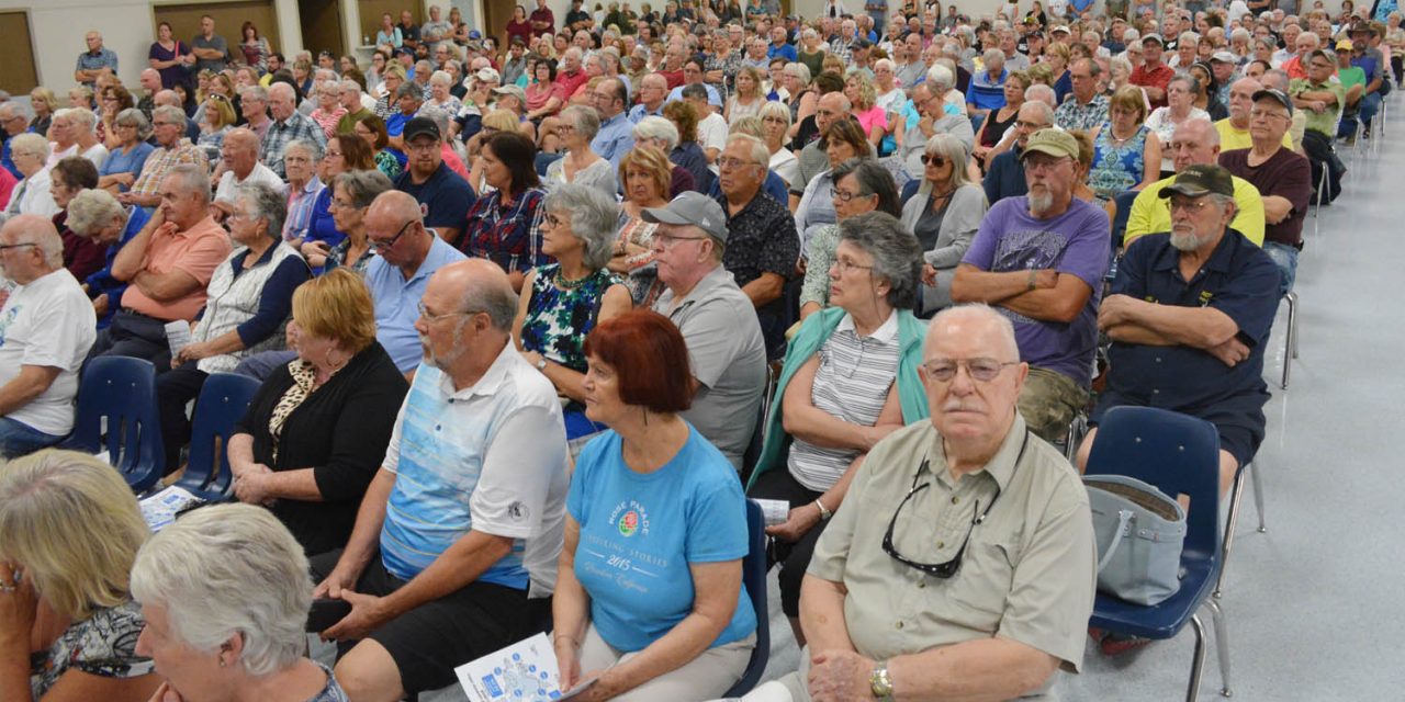 More than 450 pack Oliver crime forum, many angry about judicial system failure