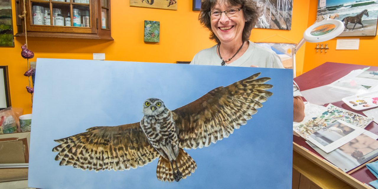 Love of animals, nature expressed in Osoyoos artist Claudia Punter’s gallery show