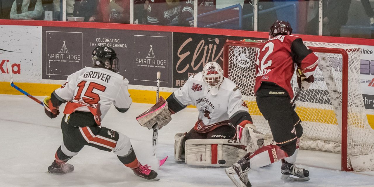 Tie with Summerland ends Coyotes’ losing streak, but loss to Nelson shows they still have work to do