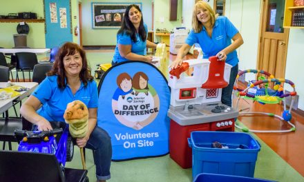 Interior Savings staff helps out in community on ‘Day of Difference’