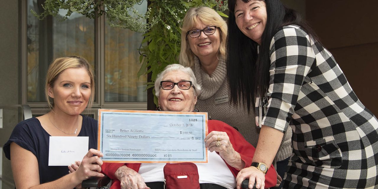 Mariposa Gardens gives back to Better at Home