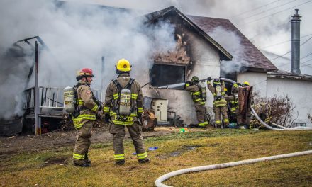Home on 92 Ave goes up in flames